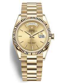 Rolex 128 238 champagne